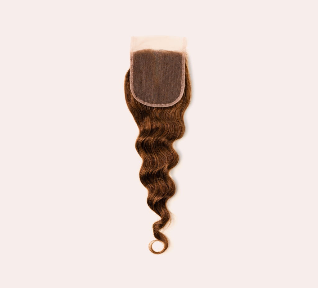 Mayvera™ Virgin Brazilian Loose Wave 4” x 4” Standard Lace Closure