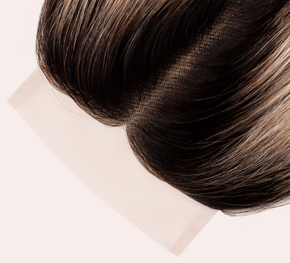 Mayvera™ Virgin Indian Straight 4” x 4” Standard Lace Closure