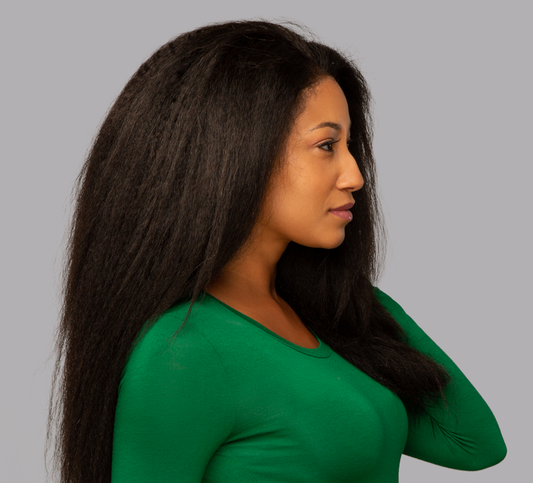 Virgin Brazilian Kinky Straight 4” x 4” Standard Lace Closure