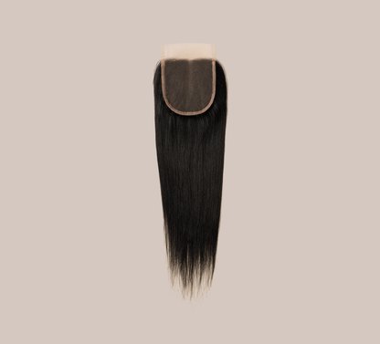 Mayvera™ Virgin Brazilian Straight 4” x 4” Standard Lace Closure