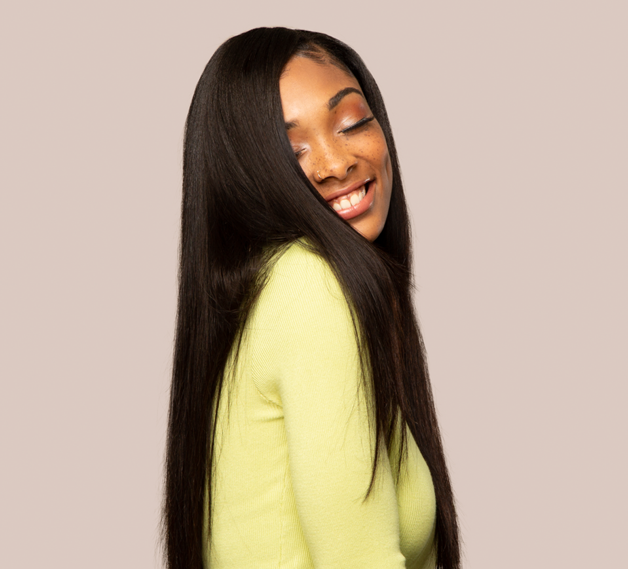 Mayvera™ Virgin Indian Straight 4” x 4” Standard Lace Closure