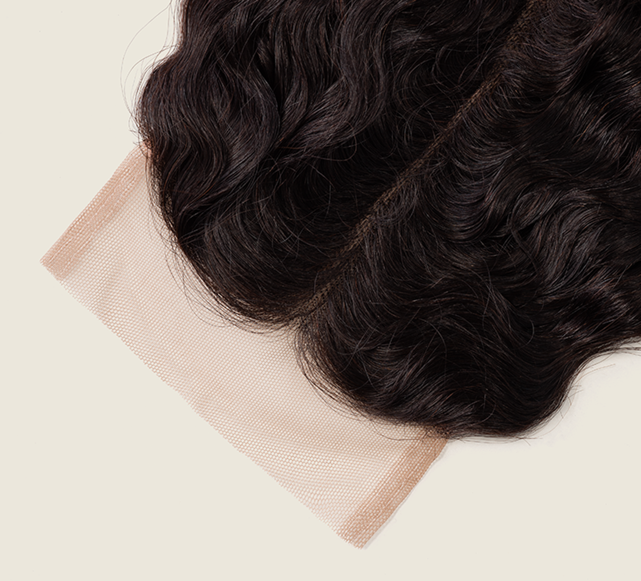 Mayvera™ Virgin Peruvian Deep Wave 4” x 4” Standard Lace Closure